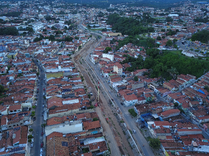Obra de requalificação do Canal do Rio Grangeiro deve atingir 60% de execução em julho