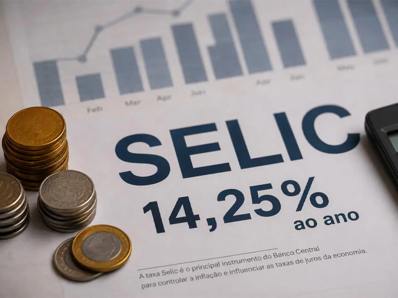 Copom reduz Selic para 14,25% ao ano e mantém cautela diante de cenário global