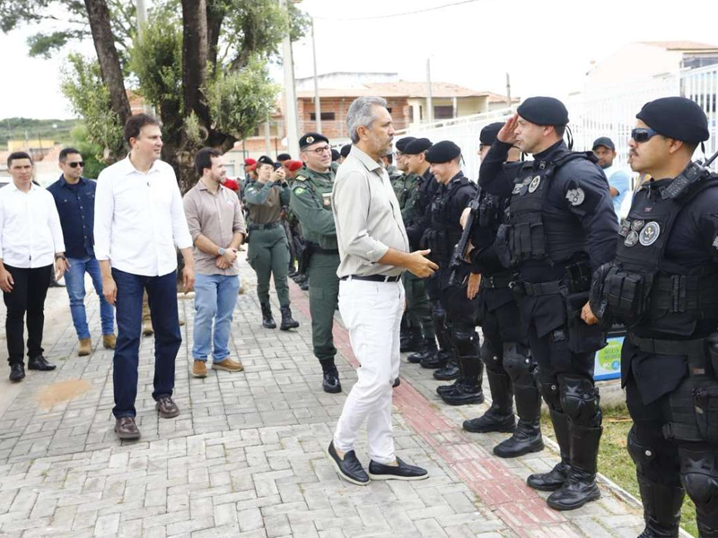 Governo do Ceará entrega à população de Barbalha a 2ª Companhia do 2º Batalhão da Polícia Militar reformada