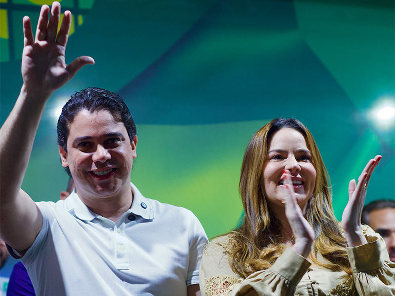 Giordanna e Junior Mano cumprem agenda pelo interior e recebem apoio de lideranças municipais