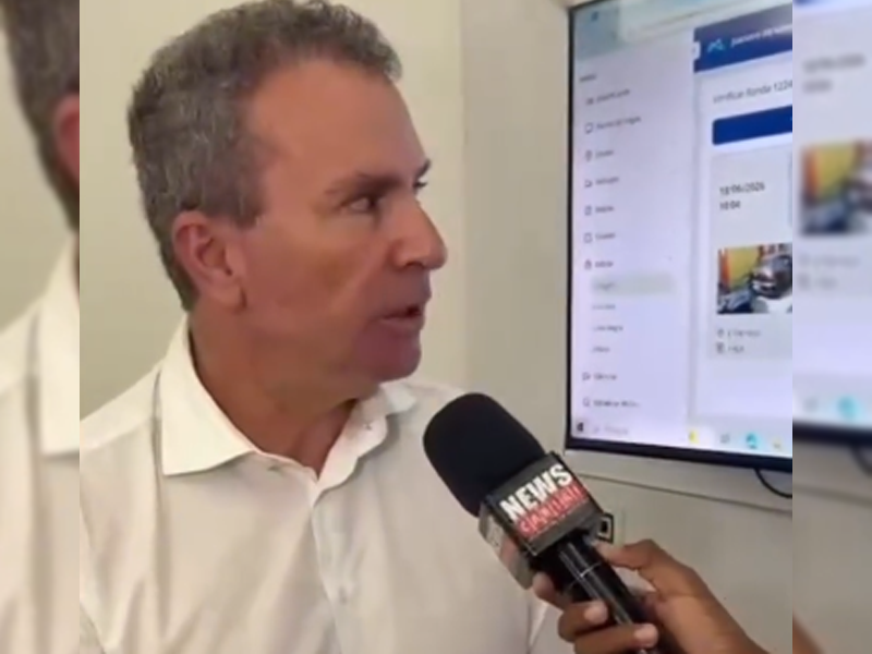 Vídeo: Representante de empresa responsável por gerenciar Zona Azul em Juazeiro do Norte explica funcionamento do carro guardião
