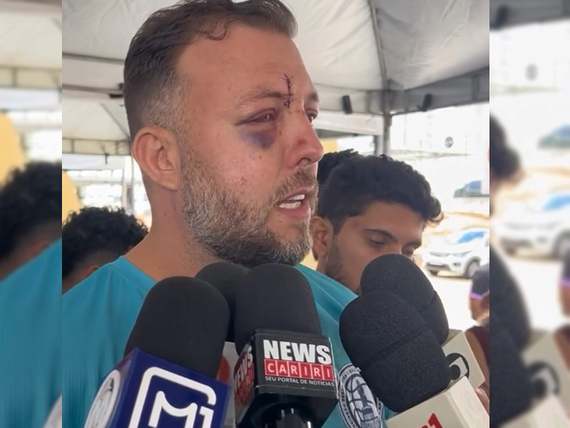Vídeo: “Eu não percebi que estava ferido, eu só pensava em socorrer”, recorda Ricardo Lemos, técnico do time de Basquete