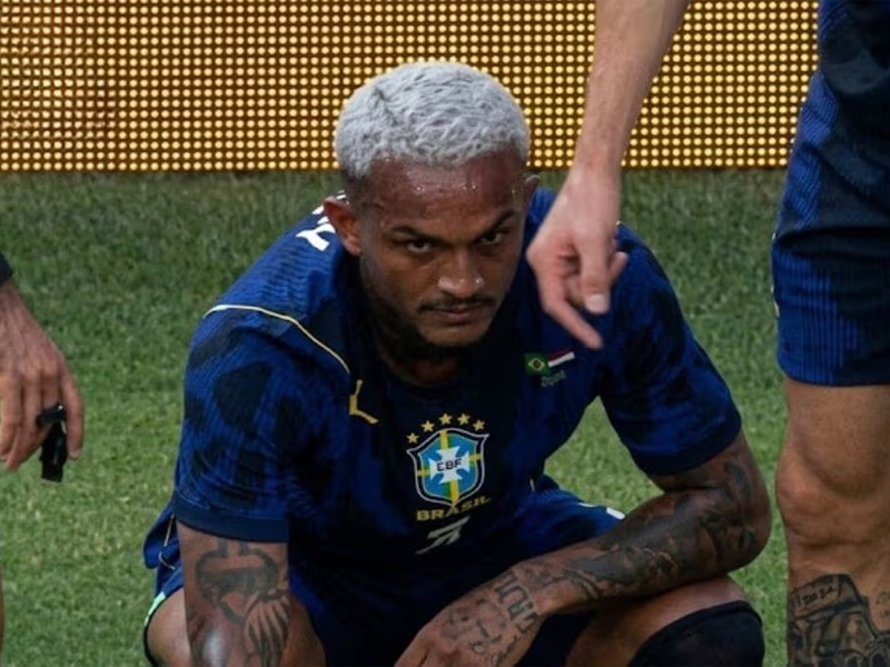 Wesley é cortado da Seleção Brasileira por lesão e está fora da Copa do Mundo