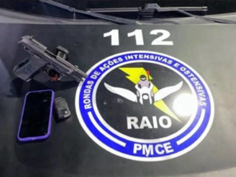 Vídeo: suspeito de envolvimento no assassinato de jovem na véspera de aniversário de 20 anos da vítima é baleado durante confronto com policiais do Raio em Juazeiro do Norte
