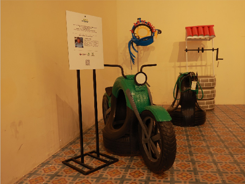 Expo Arte e Sustentabilidade segue aberta para visitação até 29 de junho em Juazeiro do Norte