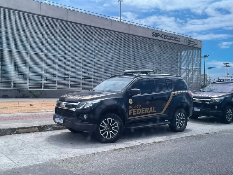 Operação da PF investiga supostas fraudes em licitações e contratos em cidades do Ceará