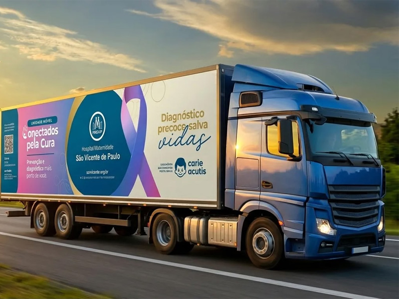 Carreta Conectados Pela Cura realiza atendimentos voltados à saúde da mulher nesta quarta-feira em Missão Velha