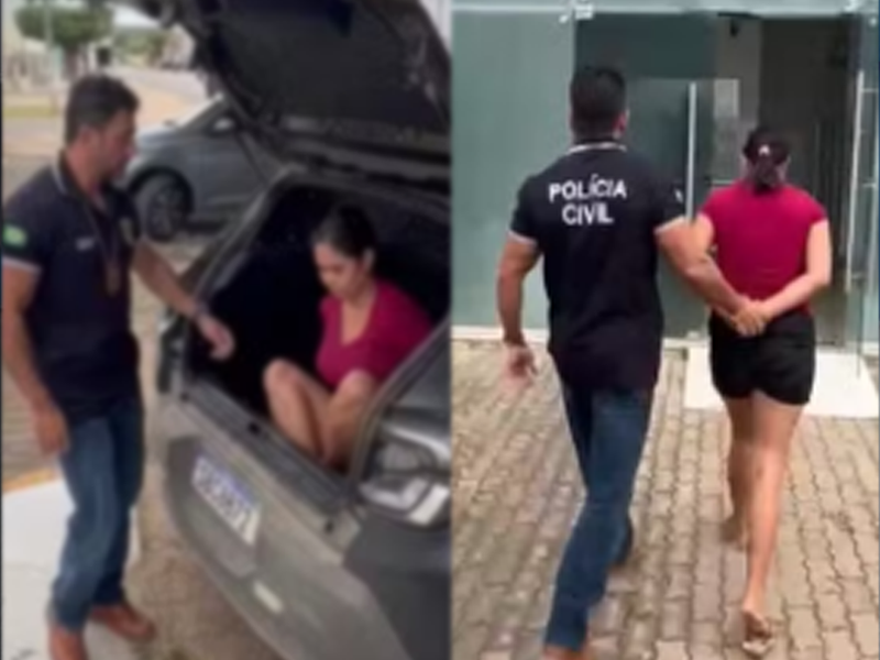 Mulher presa por estupro de vulnerável teria enviado vídeo com adolescente ao ex para provocar ciúmes