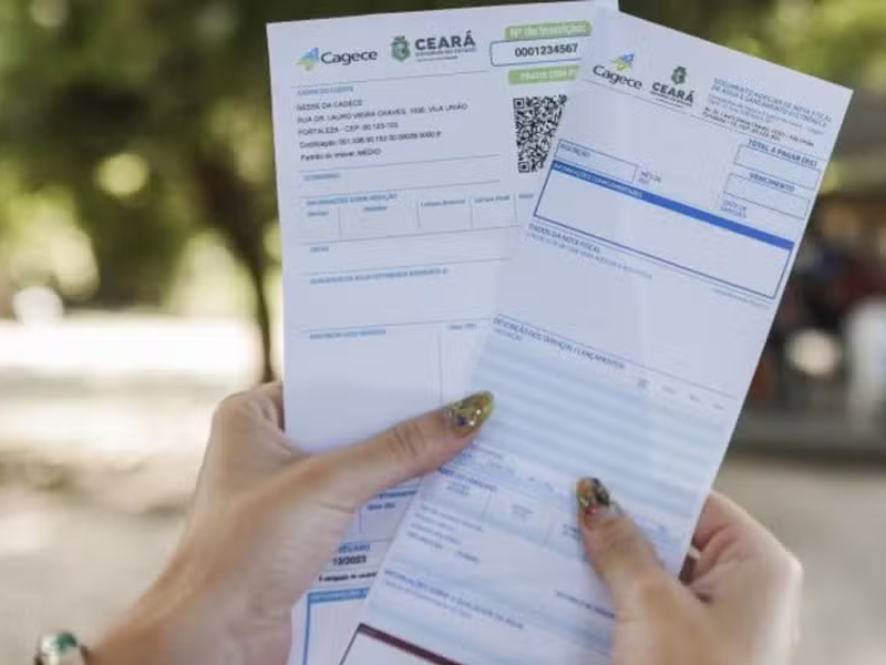 Cagece adota novo modelo de conta de água com nota fiscal eletrônica no Ceará