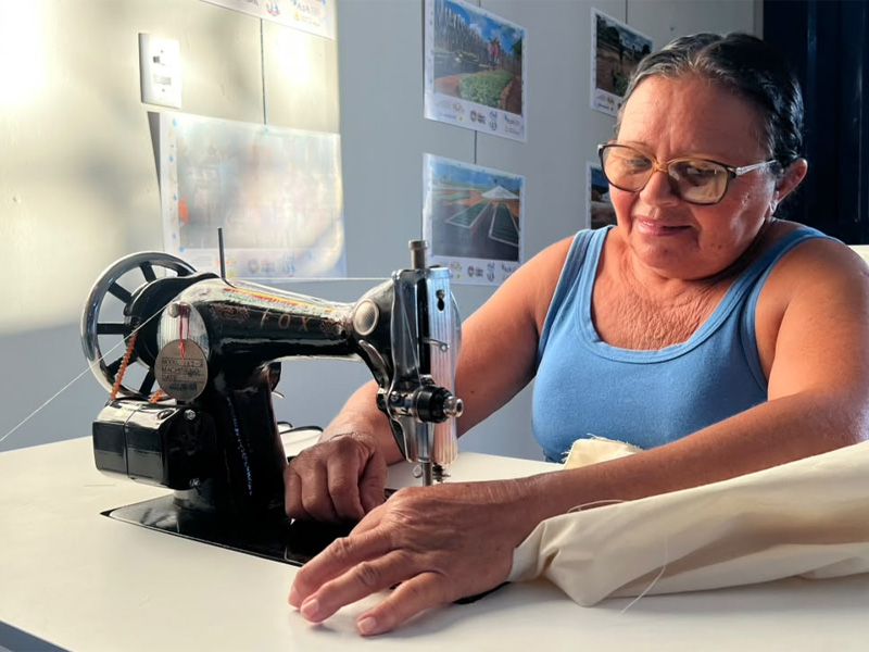 Potengi fortalece a economia local com curso de corte e costura