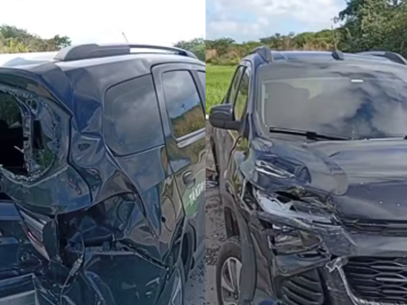 Caminhoneiro provoca três acidentes seguidos e deixa dois mortos na BR-222, no Ceará