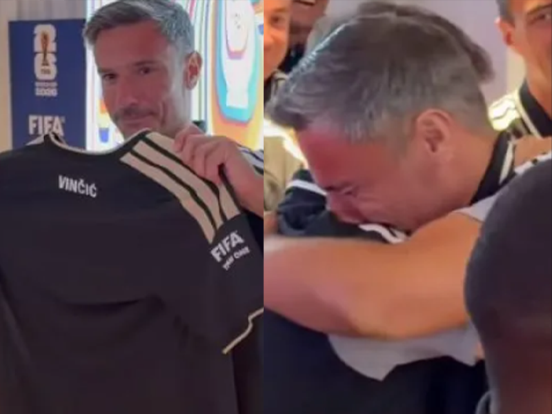Árbitro da final da Copa é escolhido, se emociona e recebe homenagem da Fifa