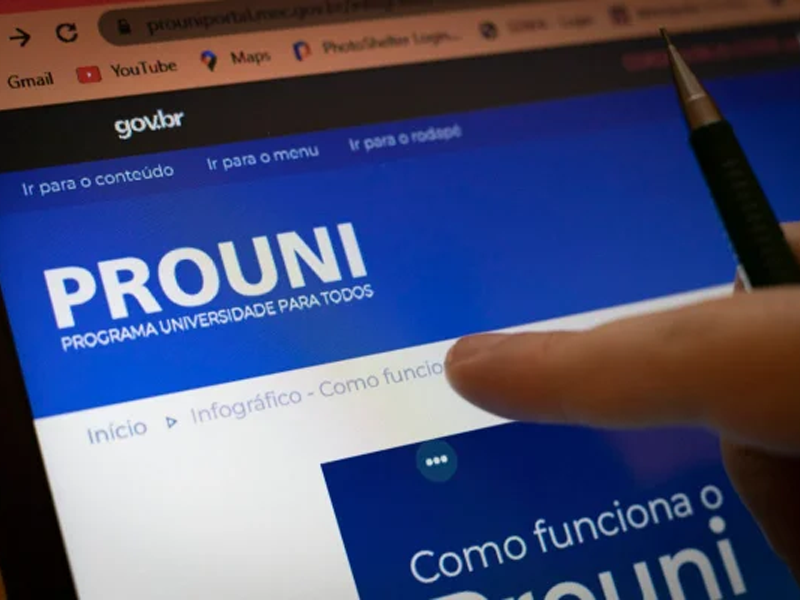 Prouni 2026: inscrição gratuita para o 2º semestre começa nesta terça (06)