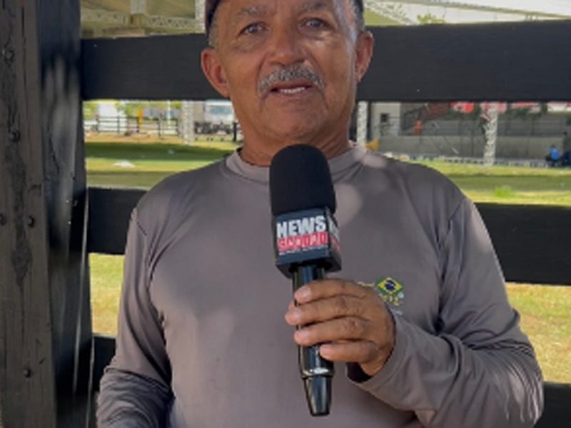 Vídeo: Zito Som, a voz da Expocrato, chega para narração do evento e fala sobre inovações da feira agropecuária