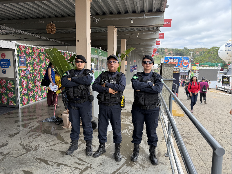 Guarda Civil Metropolitana do Crato cumpre quatro mandados de prisão durante a ExpoCrato 2026