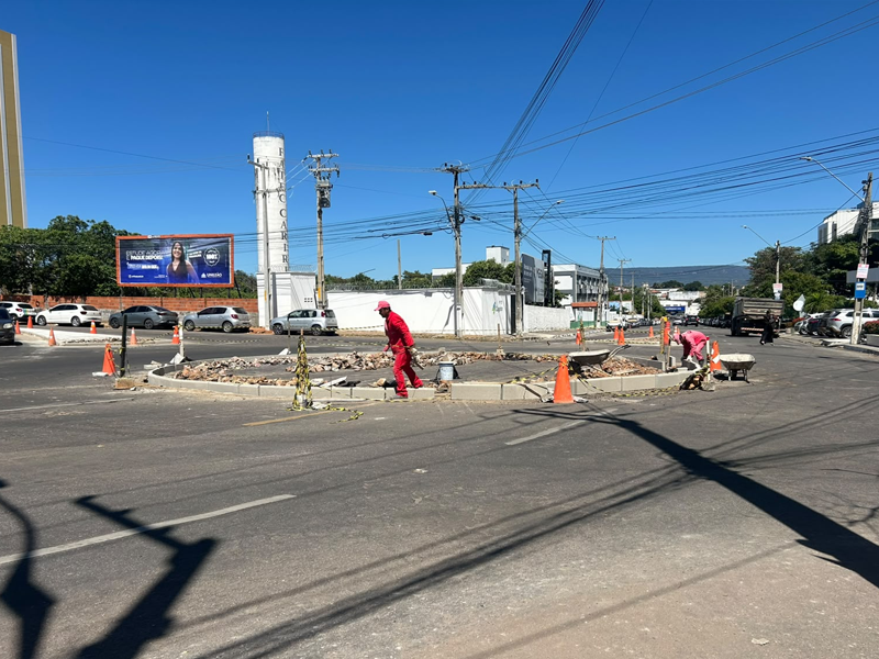 Vídeo: nova rotatória perto da rodoviária de Juazeiro do Norte opera em fase de testes