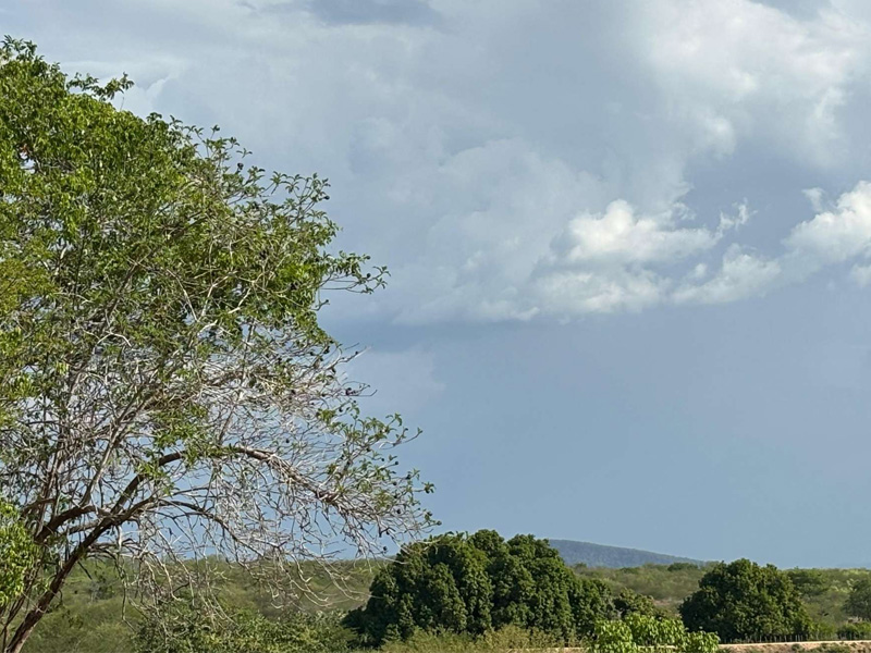 Cariri deve ter tempo quente e possibilidade de chuva fraca e passageira nesta quinta e sexta