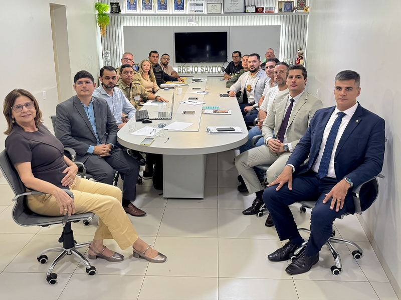 Reunião integrada reúne forças de segurança para alinhar operação da Expobrejo 2026