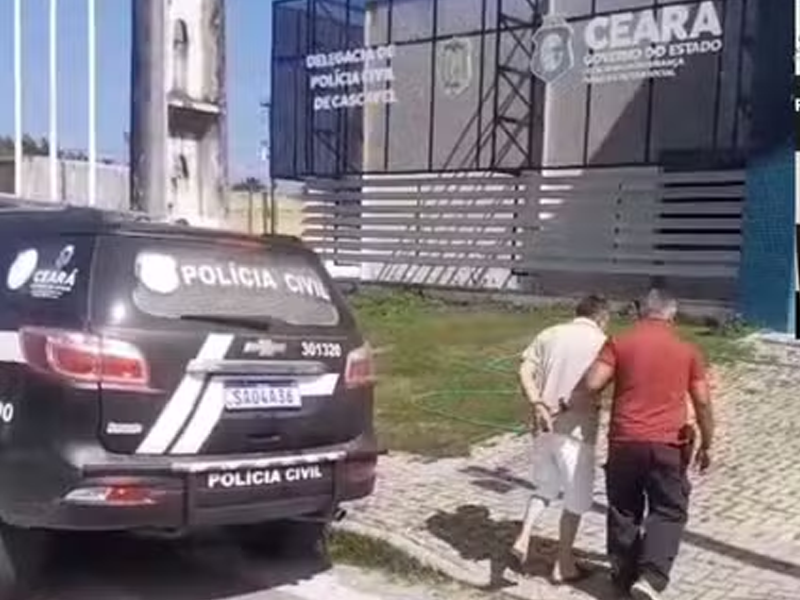 Homem é preso suspeito de perseguir e ameaçar mãe de colega de trabalho no Ceará