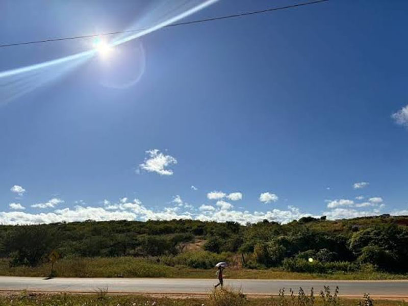 Cariri deve ter tempo firme e temperaturas de até 36°C nesta quarta-feira (19)