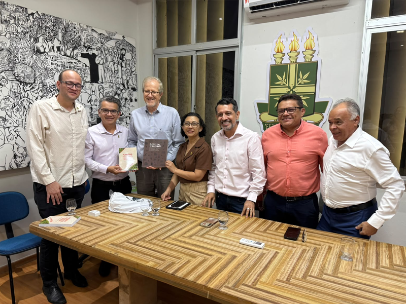 URCA recebe visita institucional do Ministro do Meio Ambiente e discute programas de sustentabilidade na Chapada do Araripe