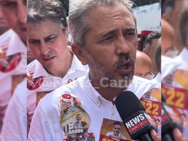 Vídeo: Elmano de Freitas cumpre agenda de campanha no Crato, inaugura comitê em Juazeiro e fala sobre convênios para cirurgia no Cariri