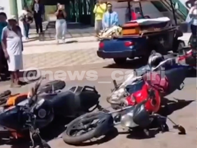 Vídeo: Enterro de motociclista por aplicativo morto após ser atingido por carro em Juazeiro do Norte é marcado por protesto e pedido de justiça