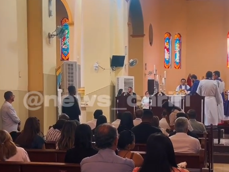 Vídeo: Missão de corpo presente na Catedral do Crato marca despedida ao jornalista Humberto Cabral