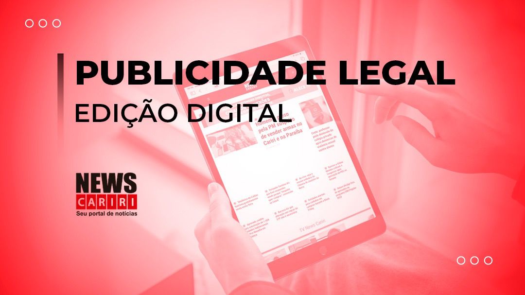 Publicação legal News Cariri: regulamentação de licença de instalação