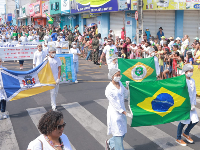 Juazeiro do Norte divulga programação dos Desfiles Cívicos da Semana da Pátria 2026