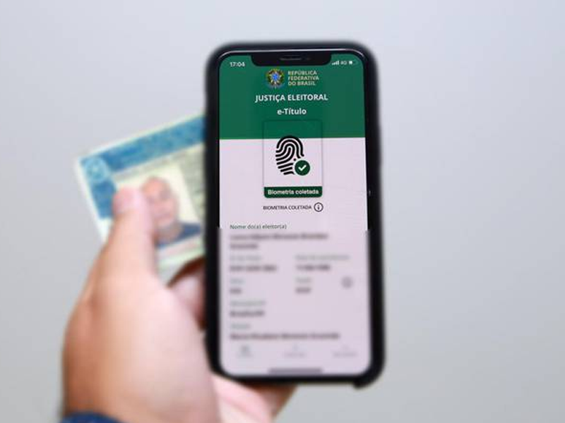 TSE libera download do e-Título até o dia da votação nas eleições de 2026