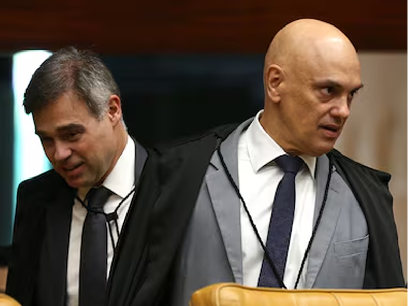 Moraes encaminha a Fachin pedido de investigação contra Mendonça