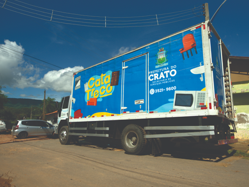 Cata Treco atende bairros e localidades do Crato entre os dias 21 e 25 de setembro