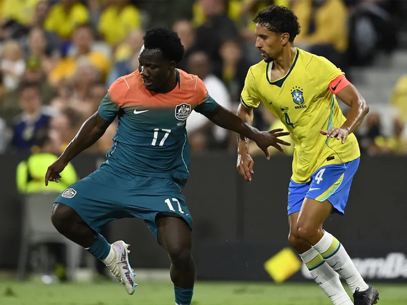 Brasil empata com a Austrália no primeiro amistoso após a Copa do Mundo