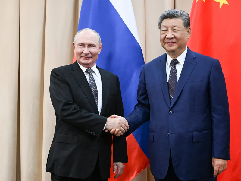 Xi Jinping diz que China e Rússia trabalham por uma nova governança global