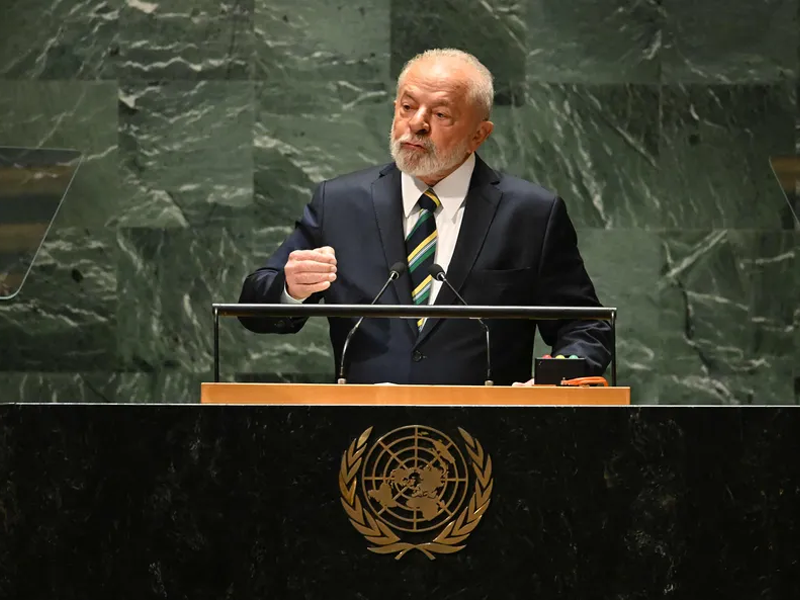 “O Brasil não cabe no quintal de ninguém”, diz Lula em discurso na ONU