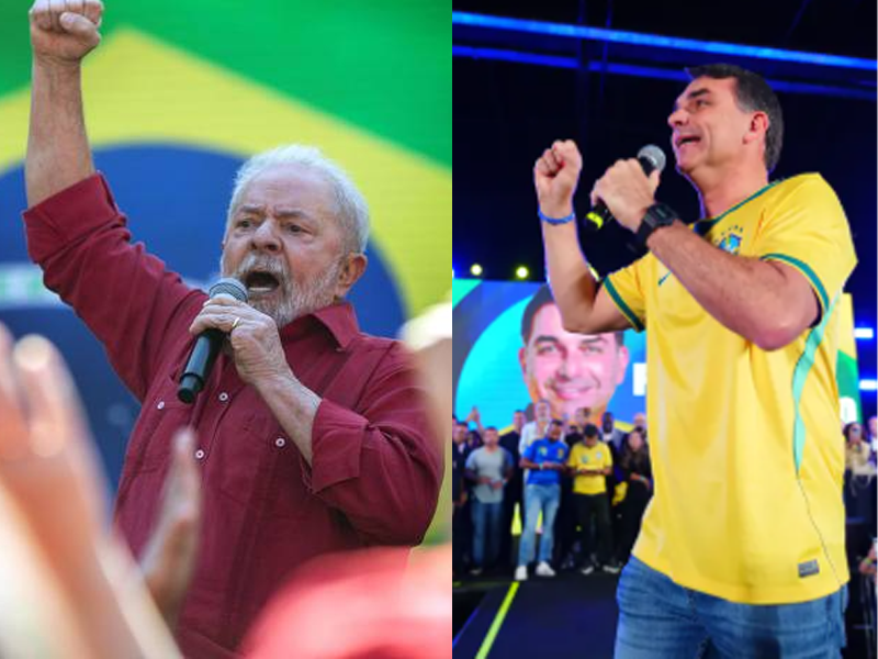 Quaest aponta empate técnico entre Lula e Flávio Bolsonaro em simulação de 2º turno