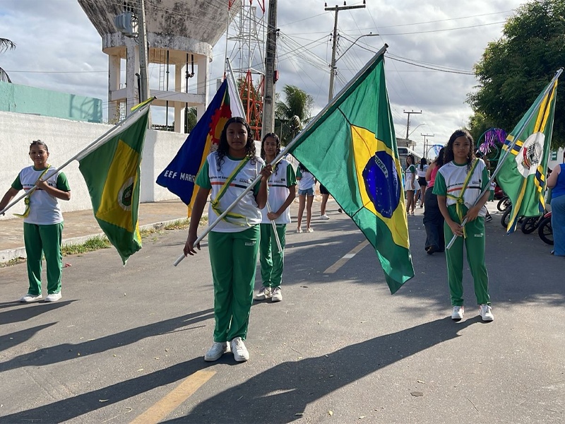 Desfile Cívico de 7 de Setembro reúne escolas municipais de Barbalha nesta sexta-feira (4)