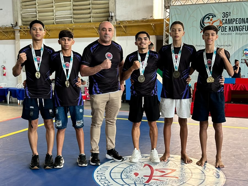 Do Cariri para o pódio: Potengi conquista quatro medalhas no Brasileiro de Kung Fu