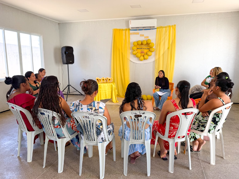 Prefeitura de Salitre Realiza Mais um Encontro do Grupo PAIF de Gestantes