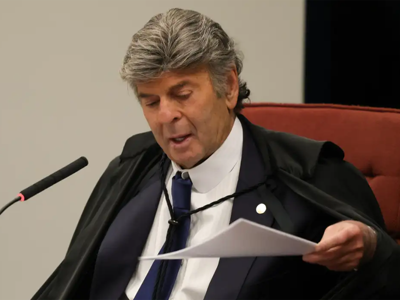 Fux vai relatar ação sobre registros de entrada de mulher de Moraes no Senado