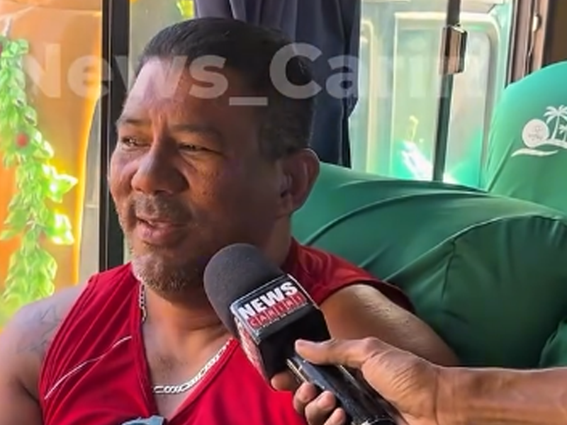 Vídeo: Qual a sensação de ser romeiro e jogar bombons durante a procissão? Equipe do News Cariri entra em um ônibus e mostra