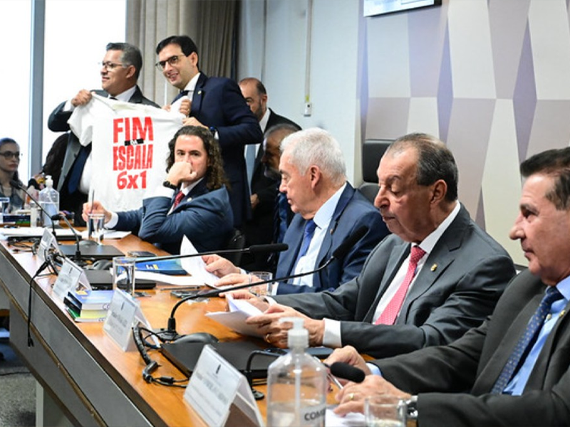 Oposição esvazia plenário e impede votação da PEC que acaba com escala 6×1 no Senado