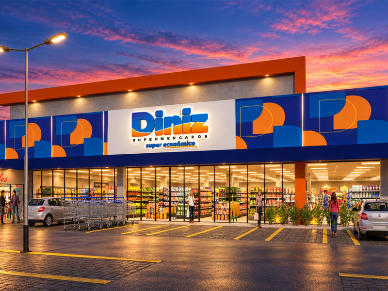 Diniz Supermercados reforça a sua liderança como a maior rede de supermercados do interior do Ceará.