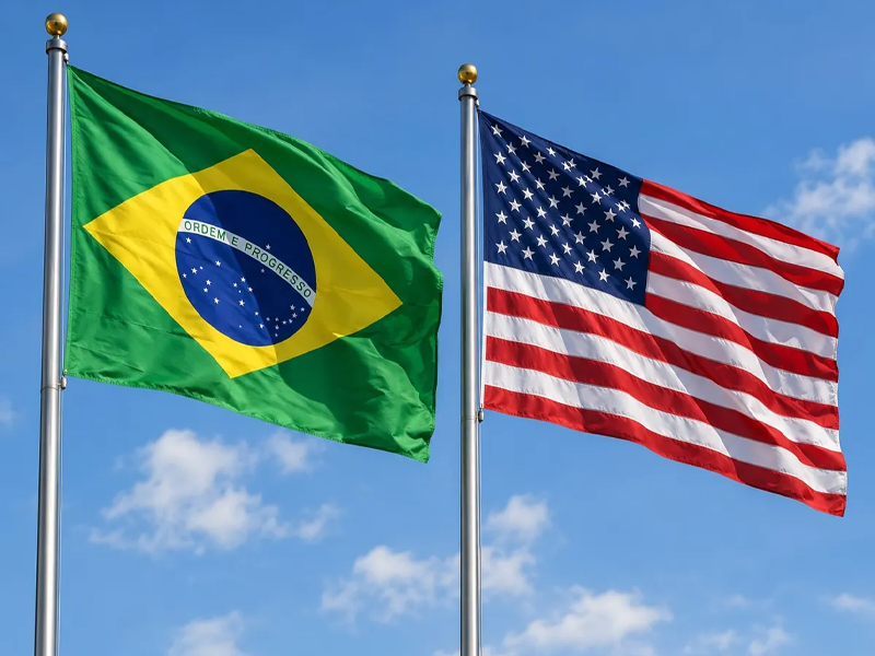 Brasil e EUA criam grupo de trabalho para negociar tarifas e comércio bilateral