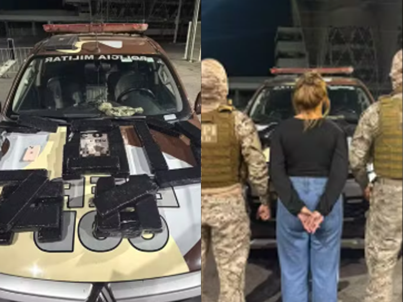 Jovem de 18 anos é presa em rodoviária de Juazeiro do Norte com 21 kg de maconha