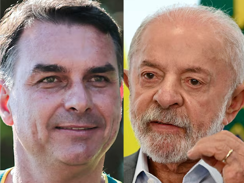Datafolha mostra Lula com 42% e Flávio Bolsonaro com 38% a três dias do 1º turno