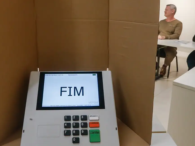 Ceará registra menor abstenção do país no 1º turno das eleições, com 15,53%