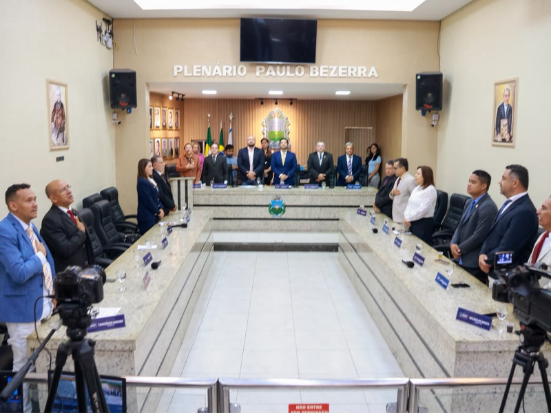 Câmara do Crato aprova 6 matérias, incluindo 4 títulos de cidadania cratense