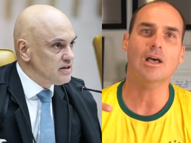 Moraes determina prisão de Eduardo Bolsonaro após condenação a quatro anos